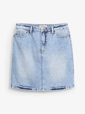 Obrázek produktu Džínová sukně Mid Waist, Low Stretch BonPrix