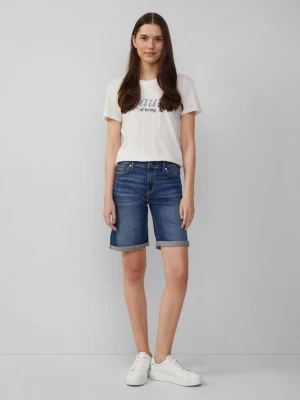 Obrázek produktu Džínové bermudy Karolin / Regular Fit / Mid Rise / ohrnovací s.Oliver modrá