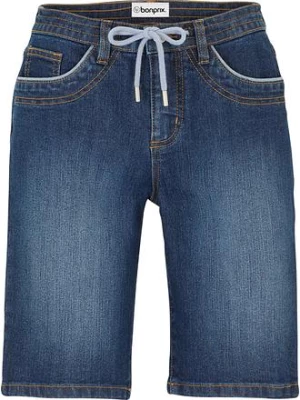 Obrázek produktu Džínové bermudy Slim Fit Mid Waist BonPrix