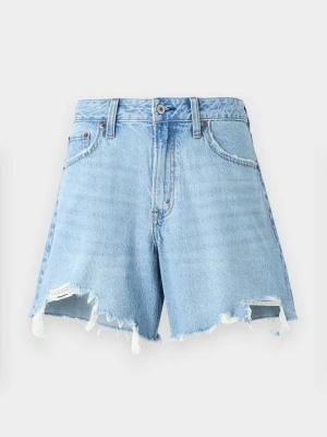Obrázek produktu Džínové kraťasy Abercrombie & Fitch modrý denim