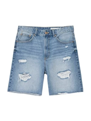 Obrázek produktu Džínové kraťasy Bershka světlemodrý denim