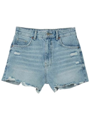 Obrázek produktu Džínové kraťasy Bershka světlemodrý denim
