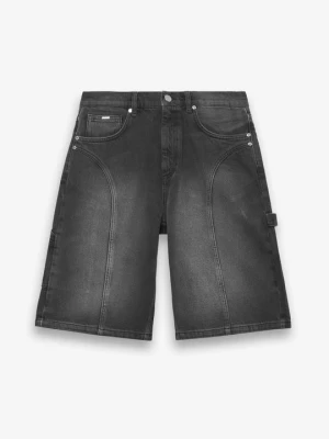 Obrázek produktu Džínové kraťasy EIGHTYFIVE černý denim
