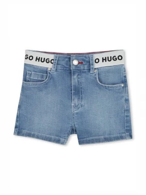 Obrázek produktu Džínové kraťasy Hugo modrý denim