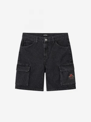 Obrázek produktu Džínové kraťasy Kaotiko černý denim