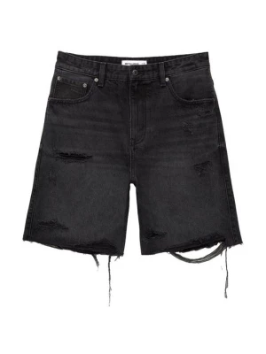 Obrázek produktu Džínové kraťasy PULL&BEAR černá