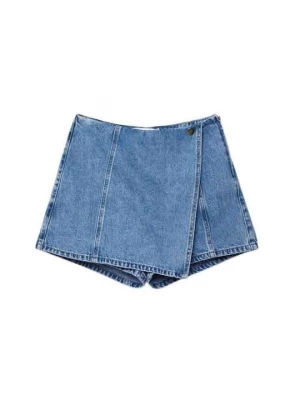 Obrázek produktu Džínové kraťasy Stradivarius modrý denim