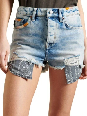 Obrázek produktu Džínové kraťasy Superdry světle modrá