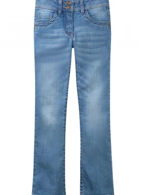 Obrázek produktu Dżinsy bootcut ze średnim stanem BonPrix niebieski