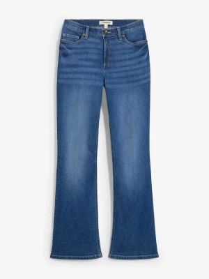 Obrázek produktu Dżinsy bootcut ze średnim stanem BonPrix niebieski