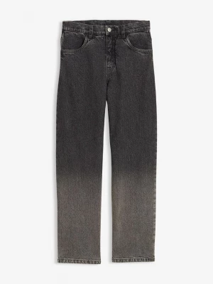 Obrázek produktu Dżinsy cieniowane, loose fit, straight BonPrix szary