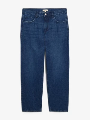 Obrázek produktu Dżinsy o kroju loose fit, straight BonPrix niebieski