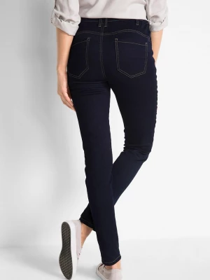 Obrázek produktu Dżinsy o kroju slim fit, z dużą zawartością stretchu, high waist BonPrix niebieski