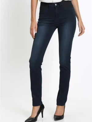 Obrázek produktu Dżinsy Skinny, mid waist, ze stretchem BonPrix niebieski