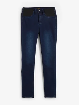 Obrázek produktu Dżinsy Skinny, mid waist, ze stretchem BonPrix niebieski