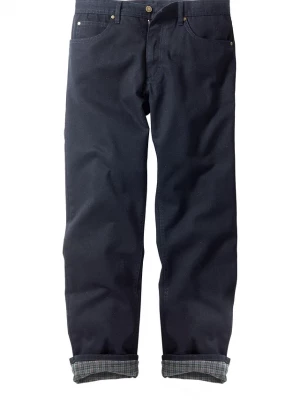 Obrázek produktu Dżinsy termiczne classic fit na miękkiej flanelowej podszewce, straight BonPrix czarny