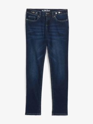 Obrázek produktu Dżinsy typu boyfriend, mid waist, ze stretchem BonPrix niebieski