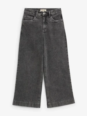 Obrázek produktu Dżinsy Wide Leg, high waist, cropped BonPrix szary