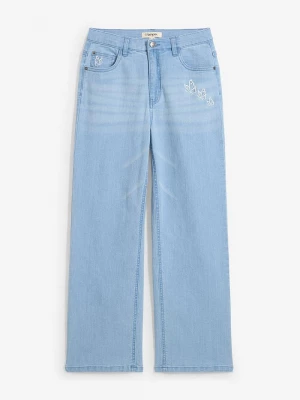 Obrázek produktu Dżinsy Wide Leg, mid waist BonPrix niebieski