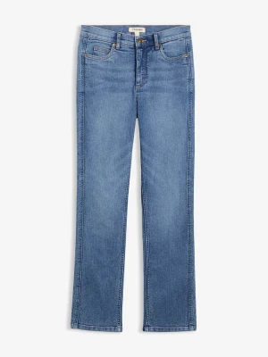 Obrázek produktu Jeansy straight, high waist BonPrix niebieski