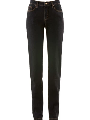 Obrázek produktu Dżinsy ze stretchem Mom, mid waist, long BonPrix czarny