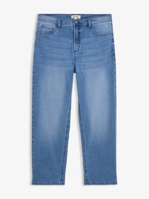 Obrázek produktu Dżinsy ze stretchem o kroju loose fit, straight BonPrix niebieski