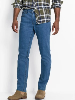 Obrázek produktu Dżinsy ze stretchem regular fit straight ( 2 pary) BonPrix niebieski
