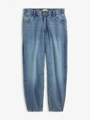Obrázek produktu Džíny Barrel, High Waist, zkrácené BonPrix