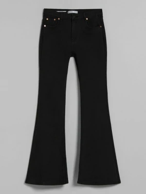 Obrázek produktu Džíny Bootcut Bershka meírovaná černá
