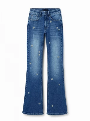 Obrázek produktu Džíny Bootcut Desigual modrá