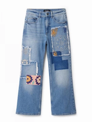 Obrázek produktu Džíny Bootcut Desigual modrá