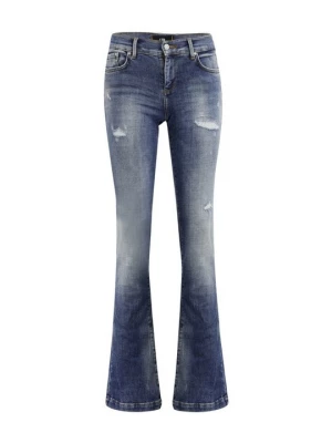Obrázek produktu Džíny Bootcut LTB skvrnitě modrá