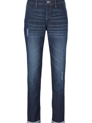 Obrázek produktu Džíny Boyfriend, Mid Waist, pohodlný streč BonPrix