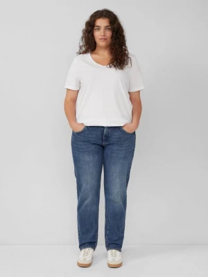 Obrázek produktu Džíny / Curvy Fit / Mid Rise / Slim Tapered Leg s.Oliver modrá