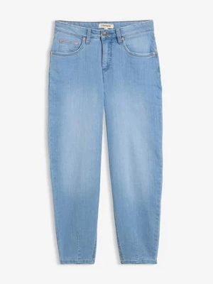 Obrázek produktu Džíny High Waist, Barrel, zkrácené BonPrix