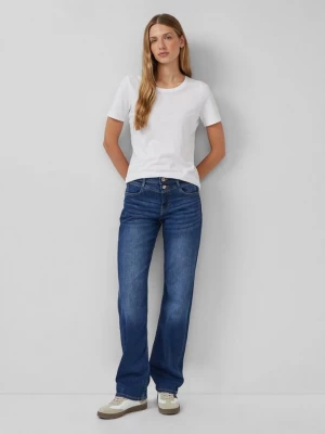 Obrázek produktu Džíny Karolin / regular fit / mid rise / straight leg / double waist look s.Oliver modrá