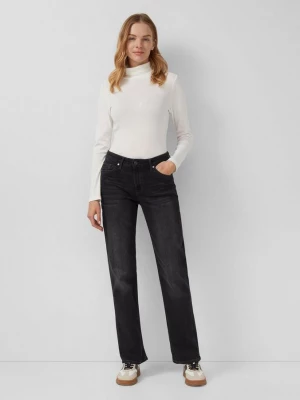 Obrázek produktu Džíny Karolin / Regular Fit / Mid Rise / Straight Leg s.Oliver černá