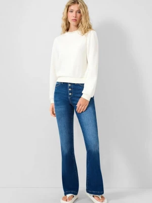 Obrázek produktu Džíny Reena / slim fit / vysoký střih / rozšířené nohavice QS modrá