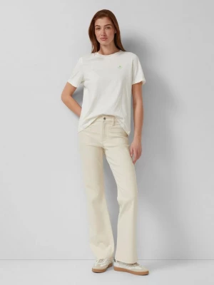 Obrázek produktu Džíny / Regular fit / Mid rise / Flared leg / Frayed hem s.Oliver béžová