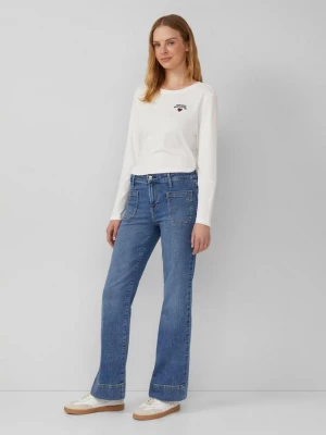 Obrázek produktu Džíny / Regular fit / Mid rise / Flared leg / Patch pockets s.Oliver modrá