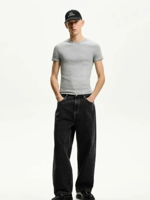 Obrázek produktu Džíny Relaxed Fit Bershka černá