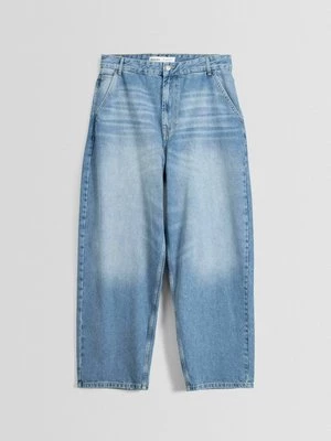 Obrázek produktu Džíny Relaxed Fit Bershka světlemodrý denim