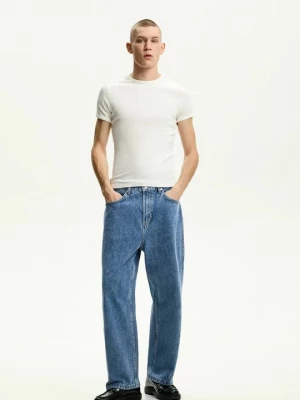 Obrázek produktu Džíny Relaxed Fit Bershka světlemodrý denim