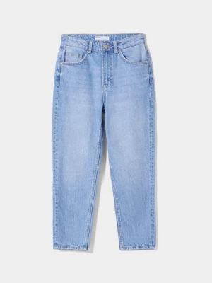 Obrázek produktu Džíny Relaxed Fit Bershka světlemodrý denim