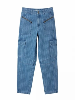 Obrázek produktu Džíny Relaxed Fit Desigual modrá