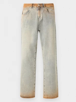 Obrázek produktu Džíny Relaxed Fit Don't Waste Culture melírovaná béžová