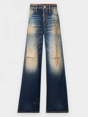 Obrázek produktu Džíny Relaxed Fit Dsquared2 tmavomodrý denim