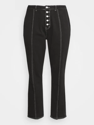 Obrázek produktu Džíny Relaxed Fit Missguided černý denim