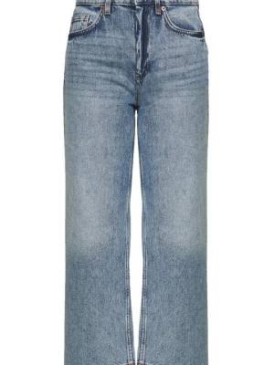 Obrázek produktu Džíny Relaxed Fit Monki šedomodrý denim