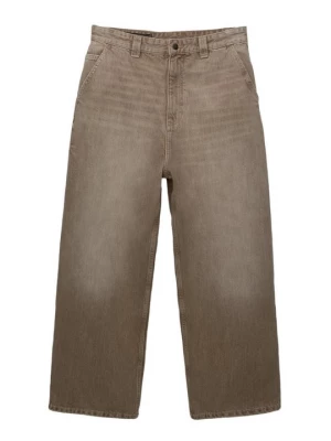 Obrázek produktu Džíny Relaxed Fit PULL&BEAR hnědá
